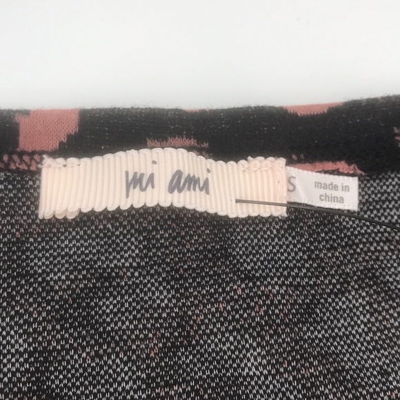 Mi Ami Leopard Print Wrap Effect Dress Sz S. #A9 - Picture 7 of 8